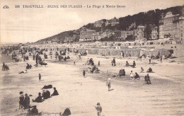 FRANCE - 14 - TROUVILLE - REINES DES PLAGES - La Plage à Marée Basse - Carte Postale Ancienne - Trouville