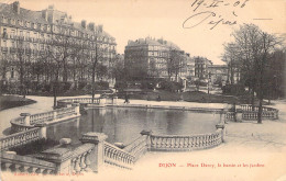 FRANCE - 21 - DIJON - Place Darcy Le Bassin Et Les Jardins - Carte Postale Ancienne - Dijon