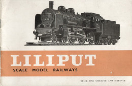 Catalogue LILIPUT 1959 Scale Model Railways Englisch Ausgabe - Inglese