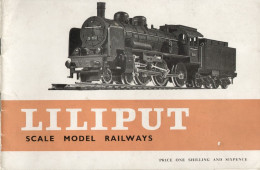 Catalogue LILIPUT 1959 Scale Model Railways Englisch Ausgabe - English