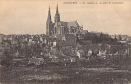 FRANCE - 28 - CHARTRES - La Cathédrale Vue Prise De Cachemback - Carte Postale Ancienne - Chartres