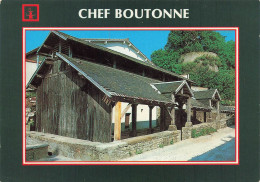 Chef Boutonne * Le Lavoir Et Les Ruines Du Château - Chef Boutonne