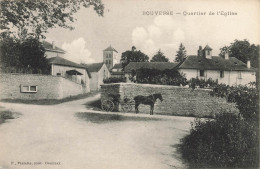 Bouvesse Quirieu * Quartier De L'église * Attelage Villageois - Autres & Non Classés