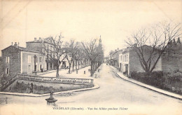 FRANCE - 33 - VERDELAIS - Vue Des Allées Pendant L'Hiver - Carte Postale Ancienne - Verdelais