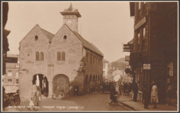 Market Place, Ross-on-Wye, Herefordshire, 1932 - Judges RP Postcard - Herefordshire