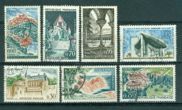 FRANCE / N°1390 à 1394A  SERIE OBLITEREE - Used Stamps