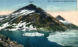 N°39932 Z -cpa Merjelensee Und Eggishorn - Lens