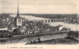 FRANCE - 48 - SAUMUR - Vue Générale - LL - Carte Postale Ancienne - Saumur