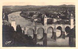 FRANCE - 46 - CAHORS - Le Pont De Valentré  - Carte Postale Ancienne - Cahors