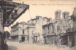 FRANCE - 51 - REIMS - Le Théâtre Rue De Ves'e - Carte Postale Ancienne - Reims