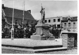CPSM BLEGNY - TREMBLEUR, LE MONUMENT 1914 - 1918 ET 1940 - 1945, PROVINCE DELIEGE, BELGIQUE - Blegny