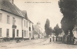 Le Boisle , Par Cécy En Ponthieu * Rue Village * Villageois Le Boisle - Crecy En Ponthieu