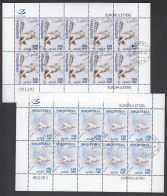 Europa Cept - 2008 - Albania, Albanien * 2.Sheetlet * Used & First Day Stamped With Glue - 2008