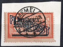MEMEL  Timbre-Poste Aérienne N°7 Oblitéré TB Cote : 18€00 - Used Stamps