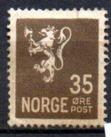Norvége: Yvert N° 119* Charnière Forte; Cote 95.00€ - Ongebruikt
