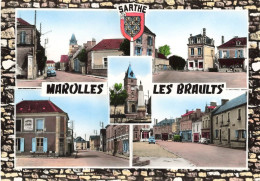 Marolles Les Braults * Souvenir De La Commune * Cp 5 Vues - Marolles-les-Braults