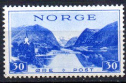 Norvége: Yvert N° 192*; Adhérences - Ongebruikt