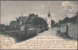 Ancienne Route, Auvernier, 1905 - Chiffelle CPA - Auvernier