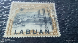 MALEZYA- LABUAN- 1897-        18C         USED - Federation Of Malaya