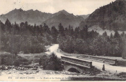 FRANCE - 63 - LE MONT DORE - La Route Et La Chaine De Sancy  - Carte Postale Ancienne - Le Mont Dore