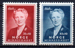 Norvége: Yvert N° 369/370** - Neufs