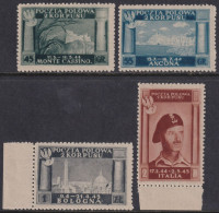 I^ Em Serie Completa Sass 1/4 MNH** - 1946-47 Corpo Polacco Periode