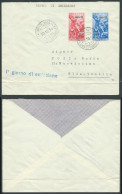 1954 TRIESTE A FDC INTERPOL NO TIMBRO DI ARRIVO - BF - Marcophilia