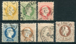 AUSTRIA 1867-74 Franz Joseph Fine Print Set To 50 Kr., Fine Used - Used Stamps