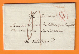 1819 - Lettre De Paris Vers Orléans - Du Vice-amiral Willaumez (navigateur) Au Député Laisné De Villévêque - 1801-1848: Voorlopers XIX