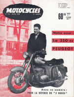 REVUE MOTOCYCLES  N°194 - 1958 -  MOTO 350 PEUGEOT - Motorfietsen