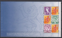 Booklet Pane DP392 From DX43 Regional Definitives Prestige Booklet ~ Scotland Pane - Northern Ireland