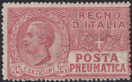 35 C. Scarlatto Sass N.13 MNH** - Pneumatische Post