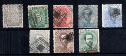 España Nº 116/19, 121/22, 124, 126. Año 1872 - Used Stamps