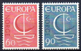 Norvége: Yvert N° 501/502**; Europa - Ungebraucht