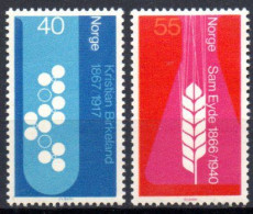 Norvége: Yvert N° 503/504** - Ungebraucht