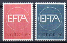 Norvége: Yvert N° 505/506** - Ungebraucht