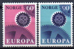 Norvége: Yvert N° 509/510**; Europa - Ungebraucht