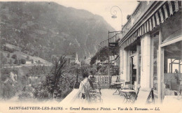 FRANCE - 70 - SAINT SAUVEUR - Grand Restaurant Pintat - Vue De La Terrasse - LL - Carte Postale Ancienne - Luz Saint Sauveur