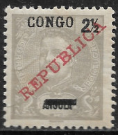 Portuguese Congo – 1910 King Carlos Overprinted REPUBLICA And CONGO - Portugiesisch-Kongo