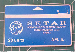 ARUBA PHONECARD SETAR 204A (i) - Aruba