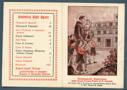 °°° Calendario - Orfanotrofi Antoniani 1952 °°° - Petit Format : 1941-60