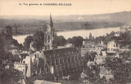 FRANCE - 76 - CAUDEBEC EN CAUX - Vue Générale - Carte Postale Ancienne - Caudebec-en-Caux