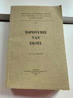 (HECHTEL-EKSEL) Toponymie Van Eksel. - Kontich