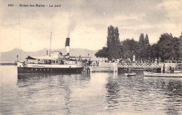FRANCE - 74 - EVIANS LES BAINS - Le Port - Carte Postale Ancienne - Evian-les-Bains