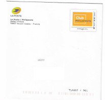 17994 -ENTIER POSTAL  La Poste Phil@poste  - 2021 - CLUB PHILAPOSTE - NOUVEAU - International  250 Grs - - Prêts-à-poster:Stamped On Demand & Semi-official Overprinting (1995-...)