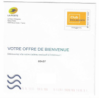 17995 -ENTIER POSTAL  La Poste Phil@poste  -  CLUB PHILAPOSTE - OFFRE DE BIENVENUE - International  250 Grs - - Prêts-à-poster:Stamped On Demand & Semi-official Overprinting (1995-...)