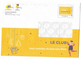 17997 -ENTIER POSTAL  La Poste Phil@poste  -  - CLUB PHILAPOSTE - JOYEUSES FÊTES - International  250 Grs - - Listos A Ser Enviados: TSC Y Transplantados Semioficiales