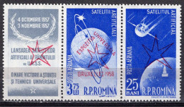 S2497 - ROMANIA ROUMANIE AERIENNE Yv N°80+85 ** EXPO BRUXELLES - Unused Stamps