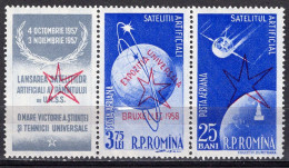 S2497 - ROMANIA ROUMANIE AERIENNE Yv N°80+85 ** EXPO BRUXELLES - Neufs