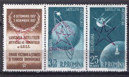 S2499 - ROMANIA ROUMANIE AERIENNE Yv N°79+82 ** EXPO BRUXELLES - Unused Stamps